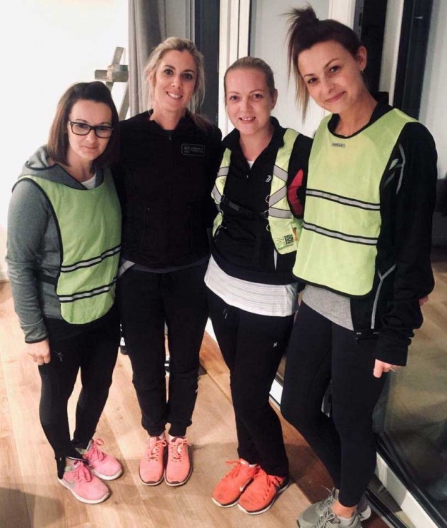 October 2018 one of the team participated in the 30 runs in 30 days challenge to raise funds for Les Bourgs Hospice