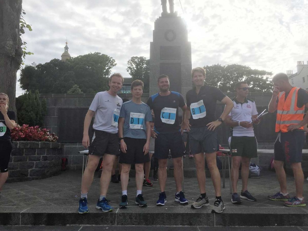 July 2018 we participated in the Inter-firm relay through town